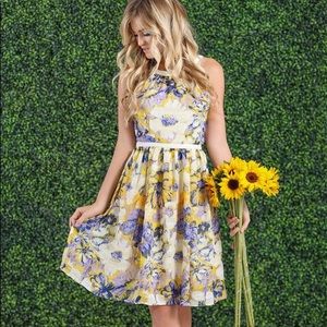 HYPR Floral Dress